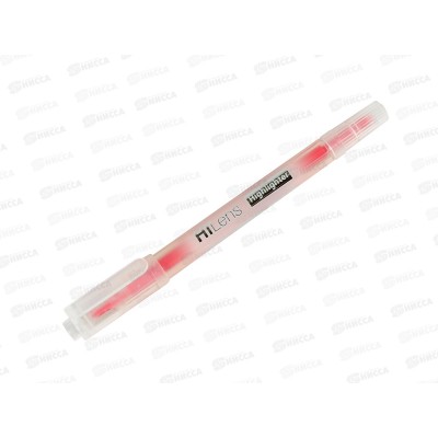 Маркер Hatber текст.двуст. 1мм/5мм,розовый, 060860*12 Маркер Hatber текст.двуст. 1мм/5мм,розовый, 060860*12