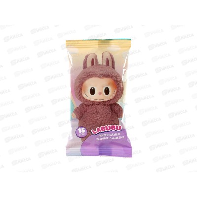 Labubu Влажные салфетки №15 универсальные mix 81151 *108