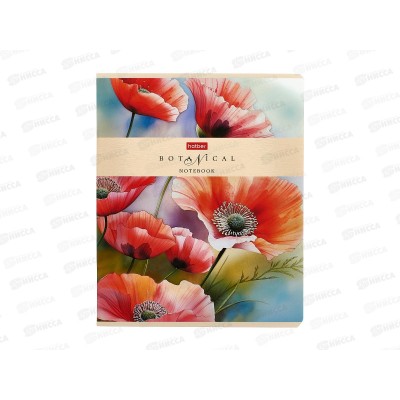 Тетрадь 48л кл. Hatber Ботаника Soft toutch*5/60