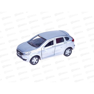 Машина &quotТЕХНОПАРК&quot металл &quotLADA XRAY&quot 12см, серебристый XRAY-SL