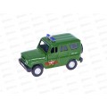Машина "ТЕХНОПАРК" металл &quotUAZ HUNTER Армия России" 12см, 402753