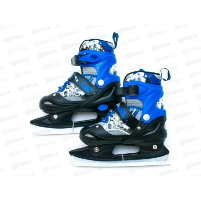 Коньки раздв. Saimaa р.М 35-38 синие B906 ICEWAY