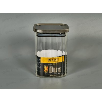 Банка для сыпучих продуктов 74-710 0,85л Linea Desco Банка для сыпучих продуктов 74-710 0,85л Linea Desco