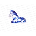 Сувенир "Лошадь лежащая" 7*9см гжель 10880866
