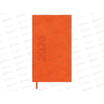 Еженедельник ФЕН 2026 64л.180*145мм Escalada Лозанж оранж,70359