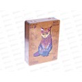 Пазл фигурный деревянный "Кот" P-004