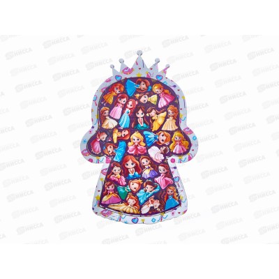 Пазл в рамке для детей "Принцессы" R-008