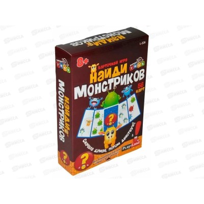 Карточная игра "Найди монстриков" L-226