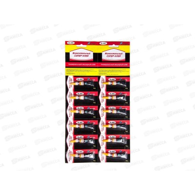 Супер клей Alingar 3г момент. AL843 *12