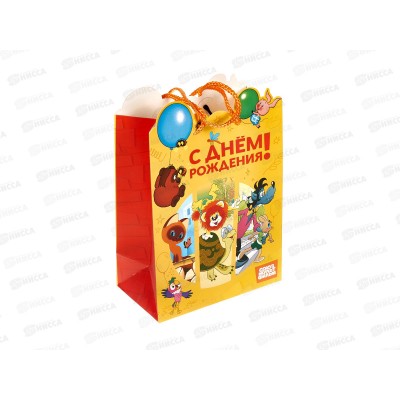Пакет подарочный 18х23х10см m Союзмультфильм, PM-130099-SM *12