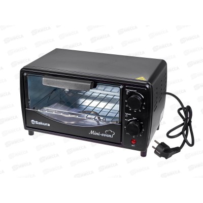 Духовка электр.SA-7006B 900Вт 9л таймер