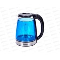 Чайник электр. SA-2744BL 1,8л стекло подсветка