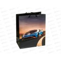 Пакет подарочный 26х32х14см l Матовый Спорткар PL-102346-LG *12