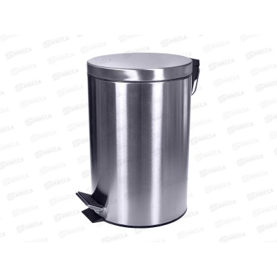 ВЕДРО для мусора HP-TC01S-12 педаль нерж/пластик 12л