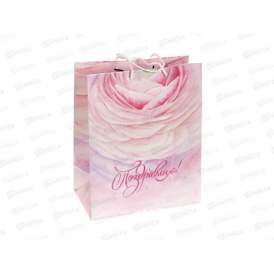 Пакет подарочный 26х32х14см l Глянцевый Градиент PL-124709-GR *12