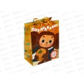 Пакет подарочный 18х23х10см m Глянцевый Чебурашка, PM-111162-СНЗ  *12