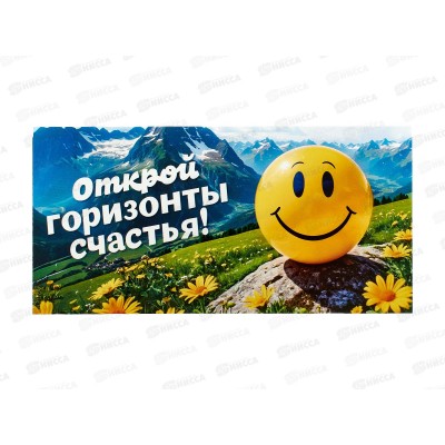 Конверт для денег ОП Открой горизонты счастья, 90000643 *10