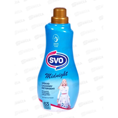 SVO гель для стирки 1,5л Midnight *9