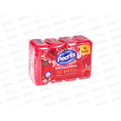 SVO Pearlis крем-мыло 4*85гр Цветочный букет *24