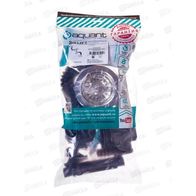 Сифон для мойки 3 1/2" х 40 с мет.реш., прямоуг/круг.перел., гофратруба 40*40/50, черный, B0186 *20 Сифон для мойки 3 1/2" х 40 с мет.реш., прямоуг/круг.перел., гофратруба 40*40/50, черный, B0186 *20