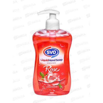 SVO Мыло жидкое 500мл Роза *12