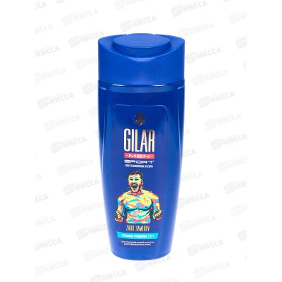 SVO Gilar Шампунь Sport для поврежденных волос 400мл мужской *12