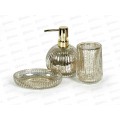 Набор для ванной комнаты стекло 3предмета 500536 *8 Набор для ванной комнаты стекло 3предмета 500536 *8