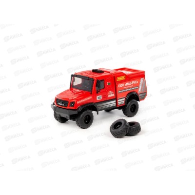Грузовик гоночный МАЗ-6440RR инерционный, 57314 в коробке  *8