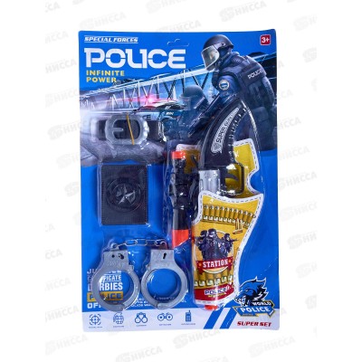 Набор полицейского №998А блистер 42*27,5*3,5
