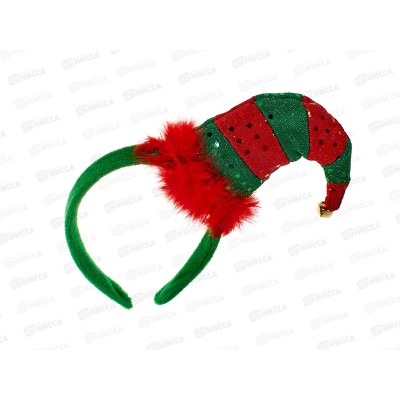 Маскарадное украшение (ободок) с декором, 17*19см, 95826