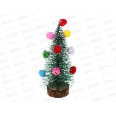 Елка 15см ершик зеленая пластик дерево 021-007 г