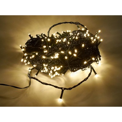 Гирлянда 30м Вьюн 240LED шампань 220В 351-804 г Гирлянда 30м Вьюн 240LED шампань 220В 351-804 г