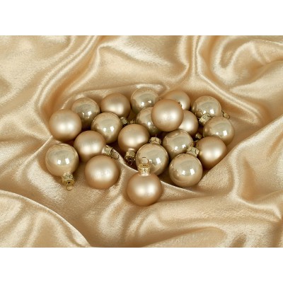 Набор шаров 20шт, 3см стекло, 95409