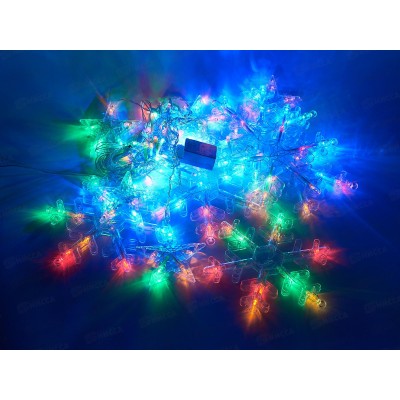 Гирлянда 3х0,7м 138 LED ламп, мультицвет, 8 режимов, 93406 Гирлянда 3х0,7м 138 LED ламп, мультицвет, 8 режимов, 93406