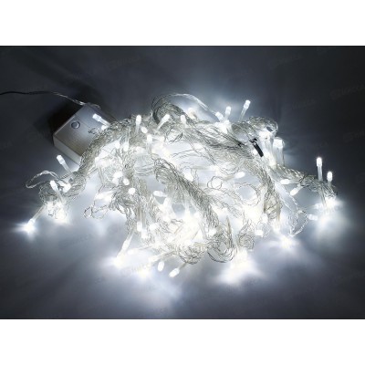 Гирлянда 3х2м 144 LED ламп, холодный белый, 8 режимов, 96270