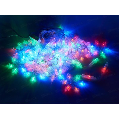 Гирлянда 3х1,2м 152 LED ламп, мультицвет, 8 режимов, 93407 Гирлянда 3х1,2м 152 LED ламп, мультицвет, 8 режимов, 93407