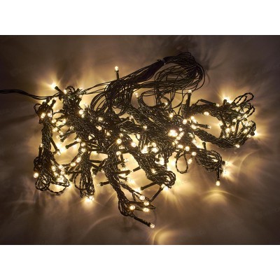 Гирлянда 3х2м 220 LED ламп, теплый белый, 8 режимов, 92812 Гирлянда 3х2м 220 LED ламп, теплый белый, 8 режимов, 92812