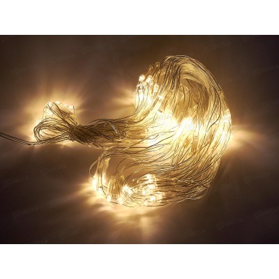 Гирлянда 1,4*1,5м 96LED прозр 220В 362-090 г Гирлянда 1,4*1,5м 96LED прозр 220В 362-090 г