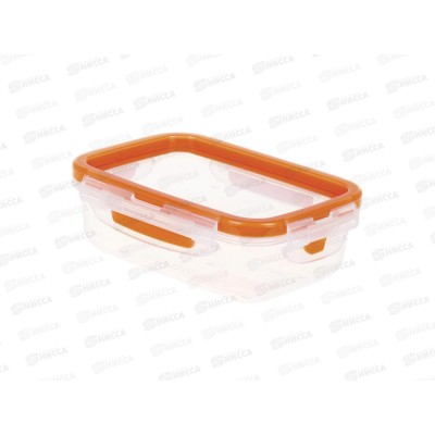 Емкость д/прод. "Рич" 0,4л герм Оранжевый *18  М1385