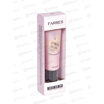 Farres Тональный флюид с дозатором 30г 4067-02 натуральный *12