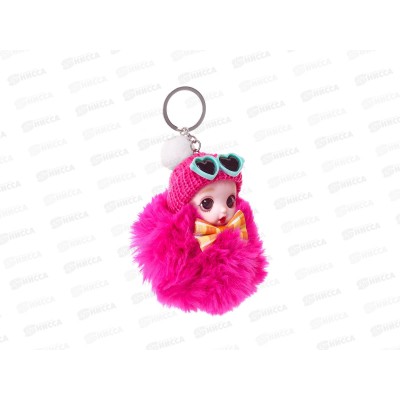 Брелок пушистик Кукла 10см Р6976-7 *12 Брелок пушистик Кукла 10см Р6976-7 *12