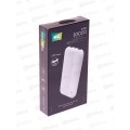 Зарядное устройство  (Пауэрбанк)  2USB 2.0A micro USB 10000mAh индик PB25-10 White
