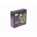Наушники беспроводные вакуумные More choice BW07 TWS Green