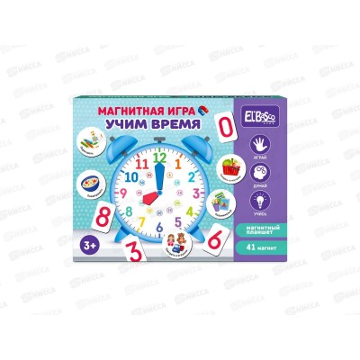 Магнитная игра &quotУчим время&quot ЕТ05-059