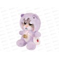 Котик в фиолетовом капюшоне, 12см, 300523-7-2-12 MAXITOYS