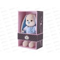 Зайчик Jack&Lin Жак в голубом бомбере. 20см JL-03202305-20 коробка