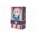 Зайчик Jack&Lin Жак в голубой жилетке. 25см JL-04202308-25 коробка Зайчик Jack&Lin Жак в голубой жилетке. 25см JL-04202308-25 коробка
