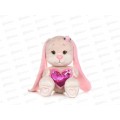 Зайка Jack&Lin с розовым сердцем. 20см JL-MRT-08202301-20 Зайка Jack&Lin с розовым сердцем. 20см JL-MRT-08202301-20