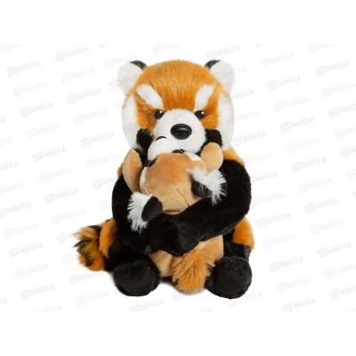 Красная панда с малышом, 25см, ML-SO-130222-25-23 MAXITOYS Красная панда с малышом, 25см, ML-SO-130222-25-23 MAXITOYS