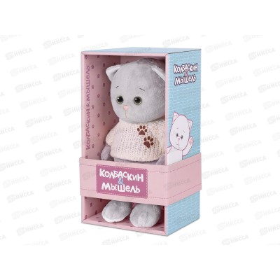 Колбаскин в бежевом свитере, 20см в коробке МТ-MRT-КМ-03202418-20 Колбаскин в бежевом свитере, 20см в коробке МТ-MRT-КМ-03202418-20